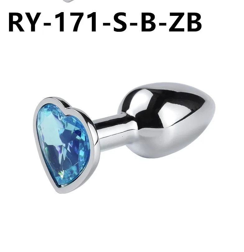 Heart Base Mini Smooth Metal Anal Plug Beginner Butt Plug Masturbation Stimulator Tool Sex Massager Adult Sex Toys For Man Women 241010