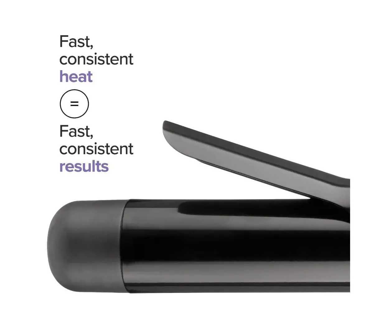 Express Ion Curl Ceramic Curling Iron Fast-Heating For Volume Body + WavesXJ241010