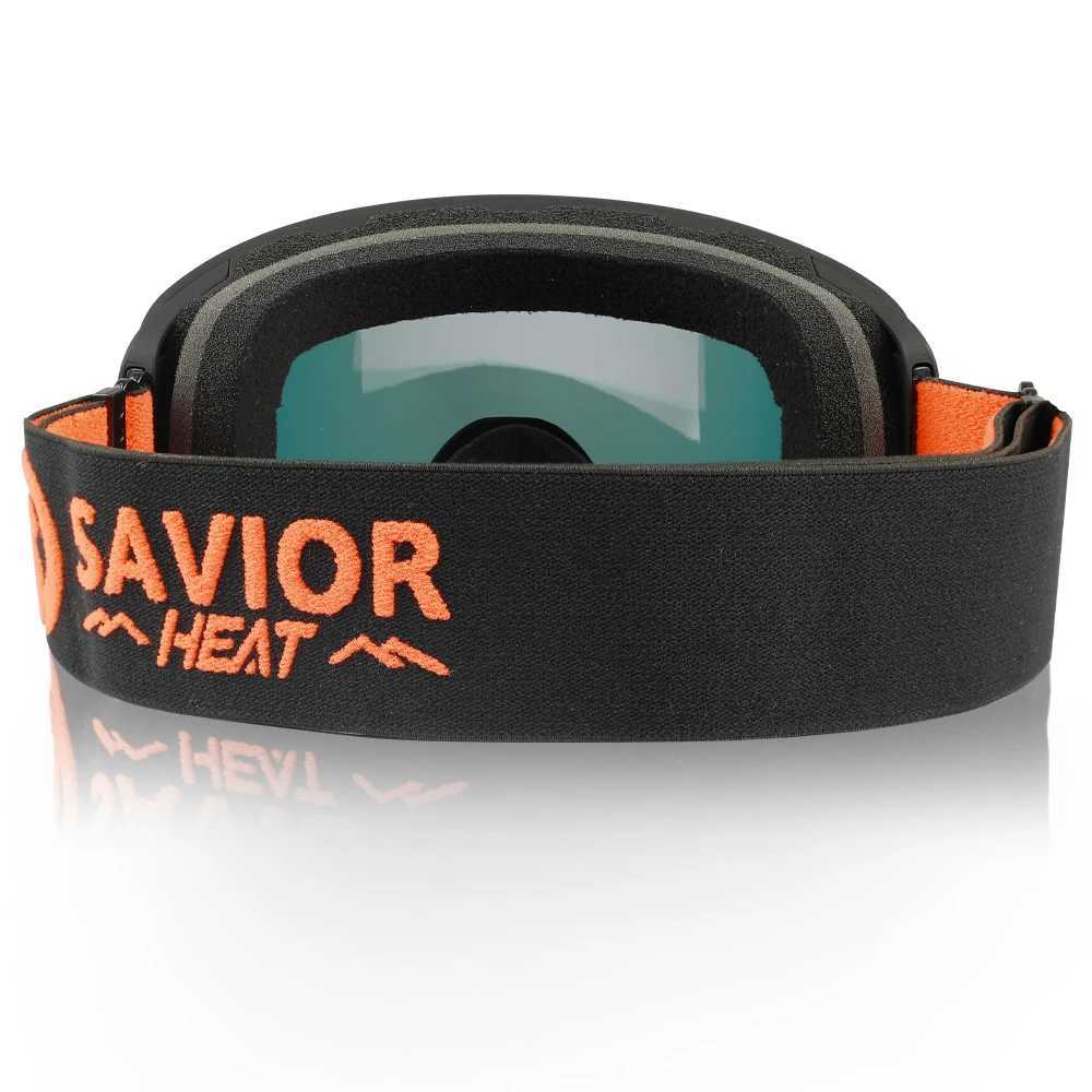 Ski goggles safety mens snow goggles womens ski goggles anti fog magnetic lens ski sports goggles orange CL241010