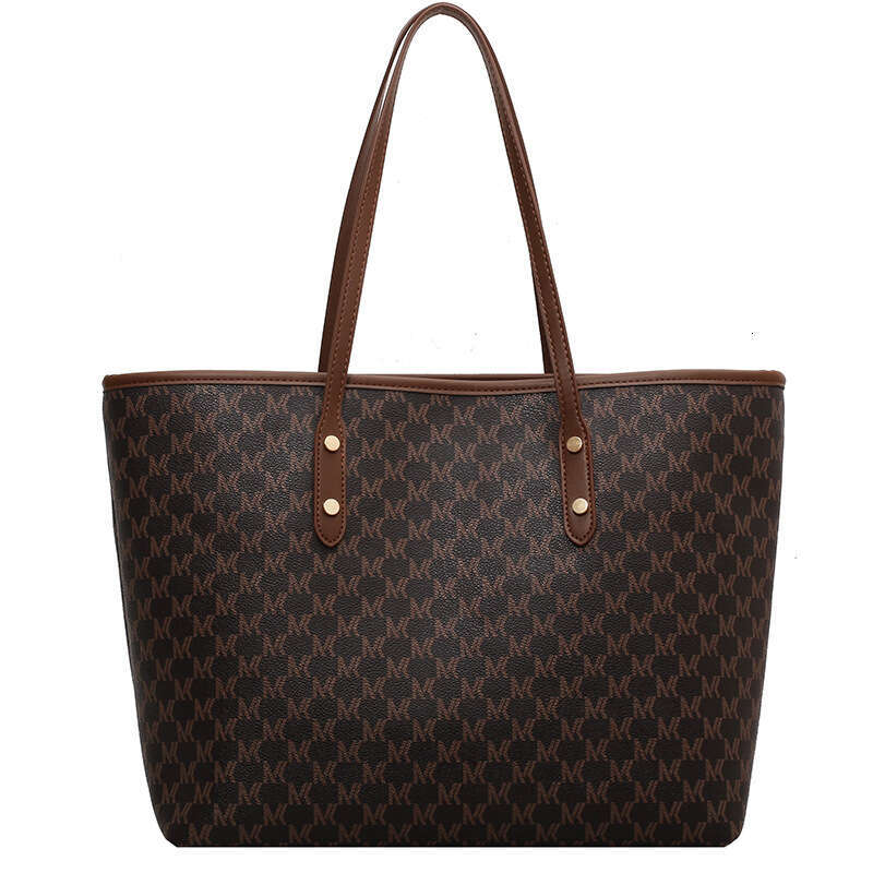 High-end Sense Large Capacity Bag Niche Commuter Bag Female 2024 New Fashion Texture Tote Bag Large Bag