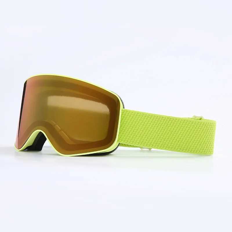 Large frame snow goggles adult skis outdoor glasses big vision Myopia glasses Witner glasses mens glasses can be set CL241010