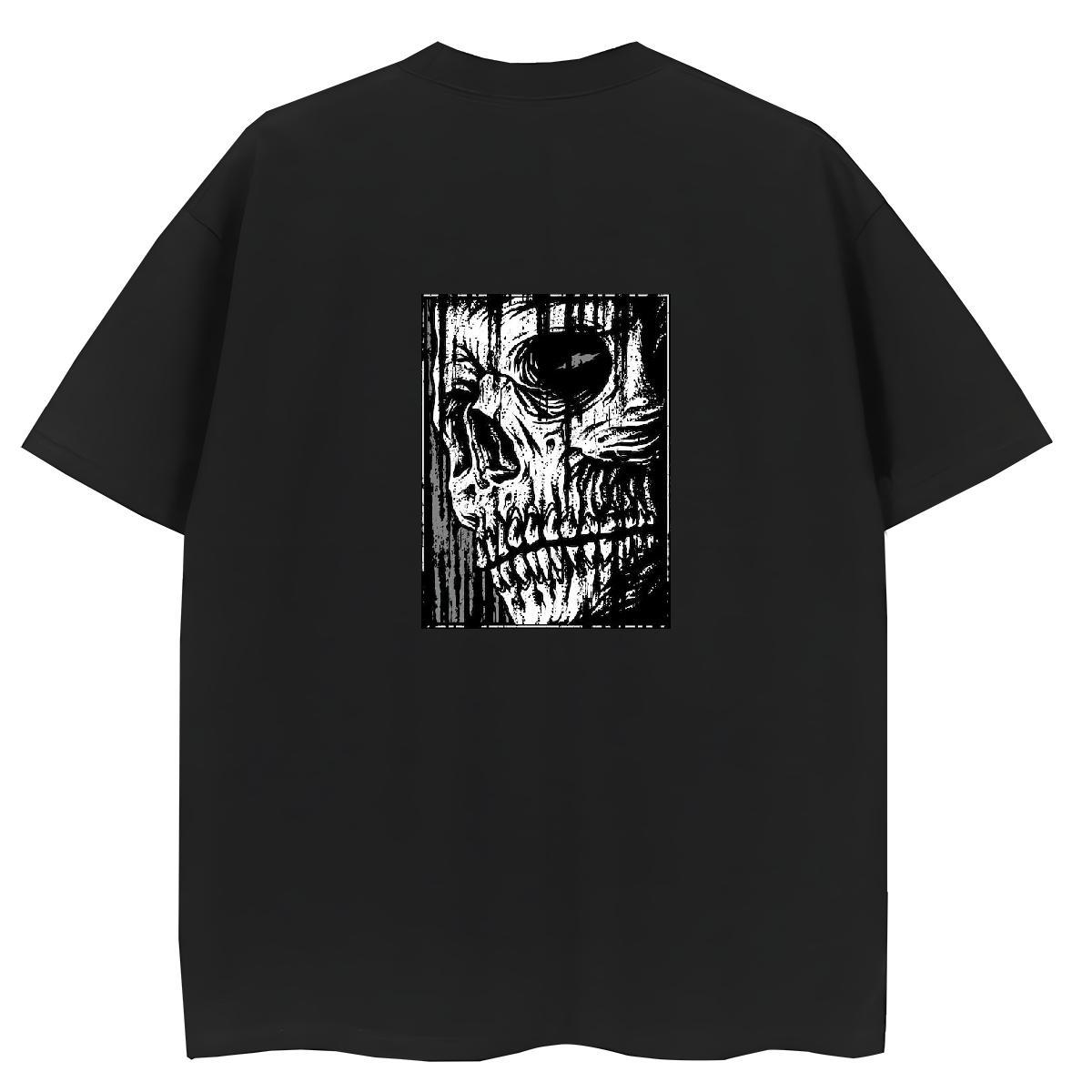 TOP Quality T Shirt For Woman 230g Cotton Breathable Crew Neck Summer Casual skull Women Tees Designer Cartoon Printing L-4XL Tee Shirt