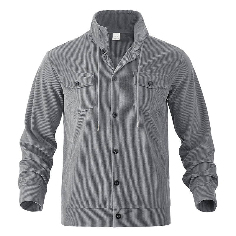 Mens Hoodies Shirts Long Sleeve Button Jackets Casual sweater Button Down Shirt Jacket with Pockets Classic Streetwear Hoodie Sweatshirts fashion