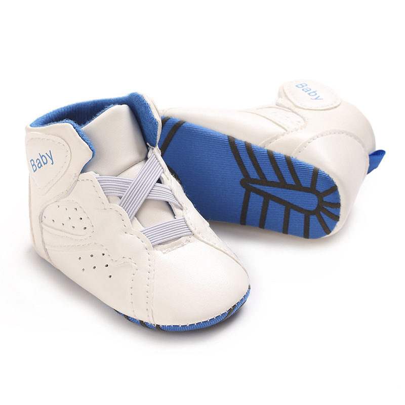 Fashion High Top Baby Shoes Boys Girls Infant Basketball Shoes cutefeet Sport Shoes Sneakers Casual Anti slip First Step Shoes Toddler 0-18M