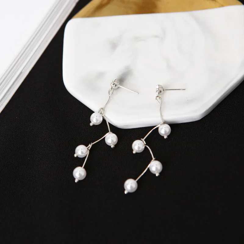 Korean Version Of The Imitation Pearl Clavicle Chain Female Choker Neck Strap Simple Short Necklace Female Wedding Jewelry ChainX241009