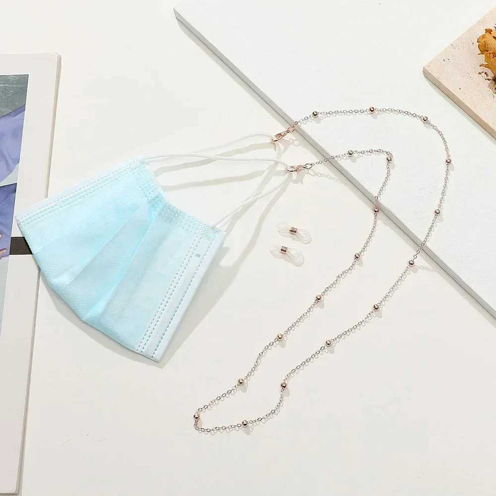 2024 Glasses Beaded Glasses Chain for Women Summer Beads Hangs Mask Strap Handmade Necklace Sunglasses Lanyard Fashion JewelryX241010