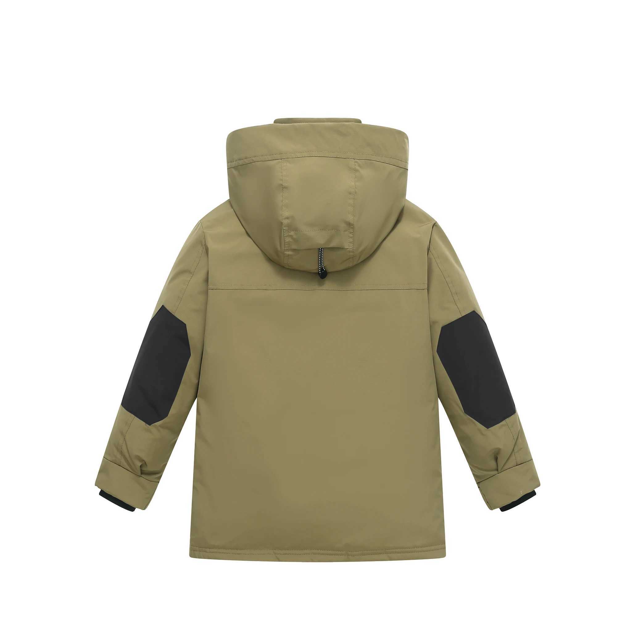 Down Coat -30 degree 2024 Russian winter childrens down jacket thick waterproof teenage boys jacket 5-16 years old H241010