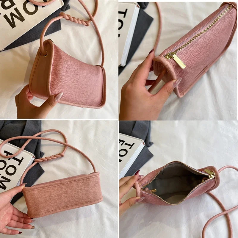 100% genuine denim leather Sac fashionable womens cross body bag capacity shoulder bag handbag womens wallet 241008