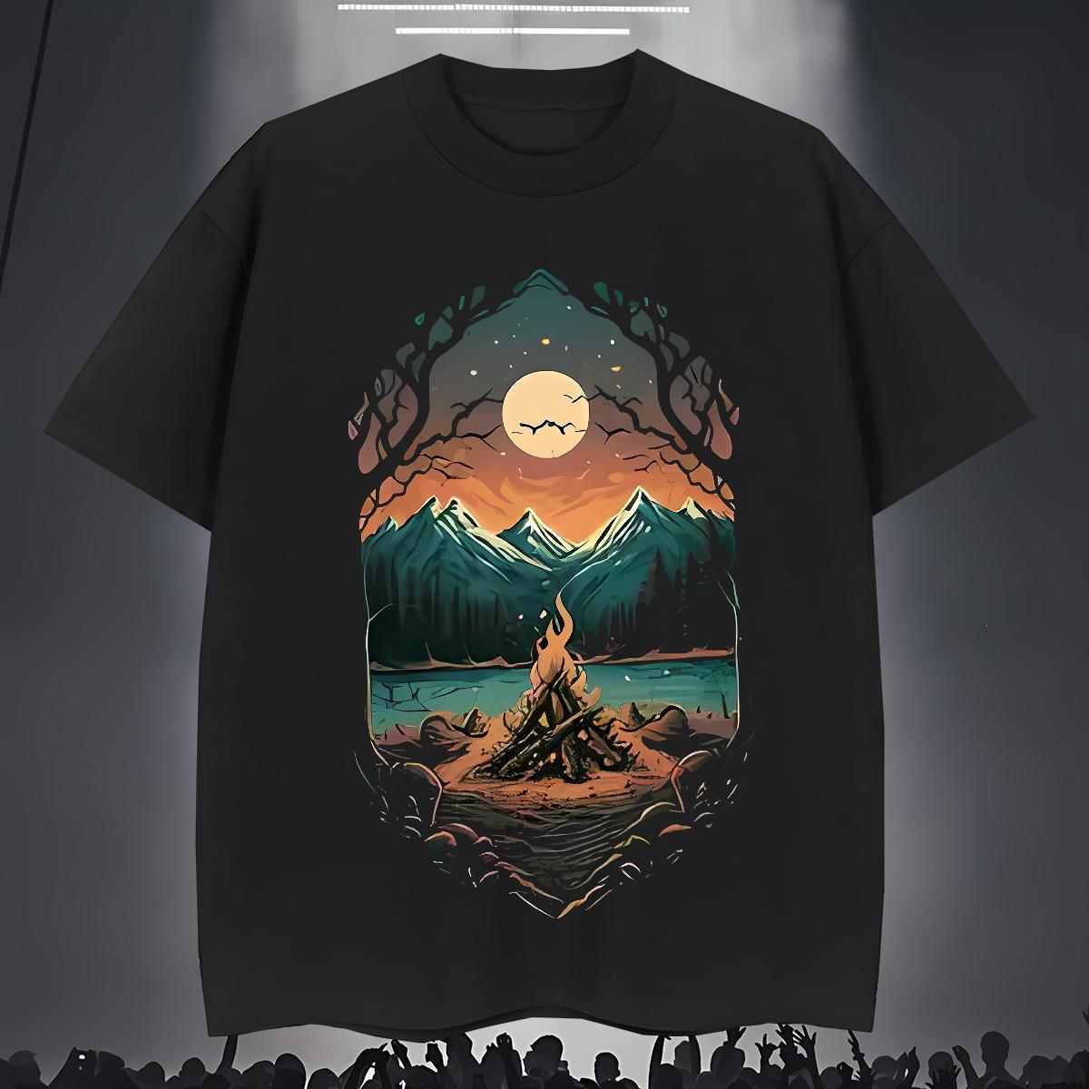 Soft Men T Shirts 230g Cotton sun Hip Hop Custom Print Oversized Breathable Soft Men Tees Wholesale Tshirts