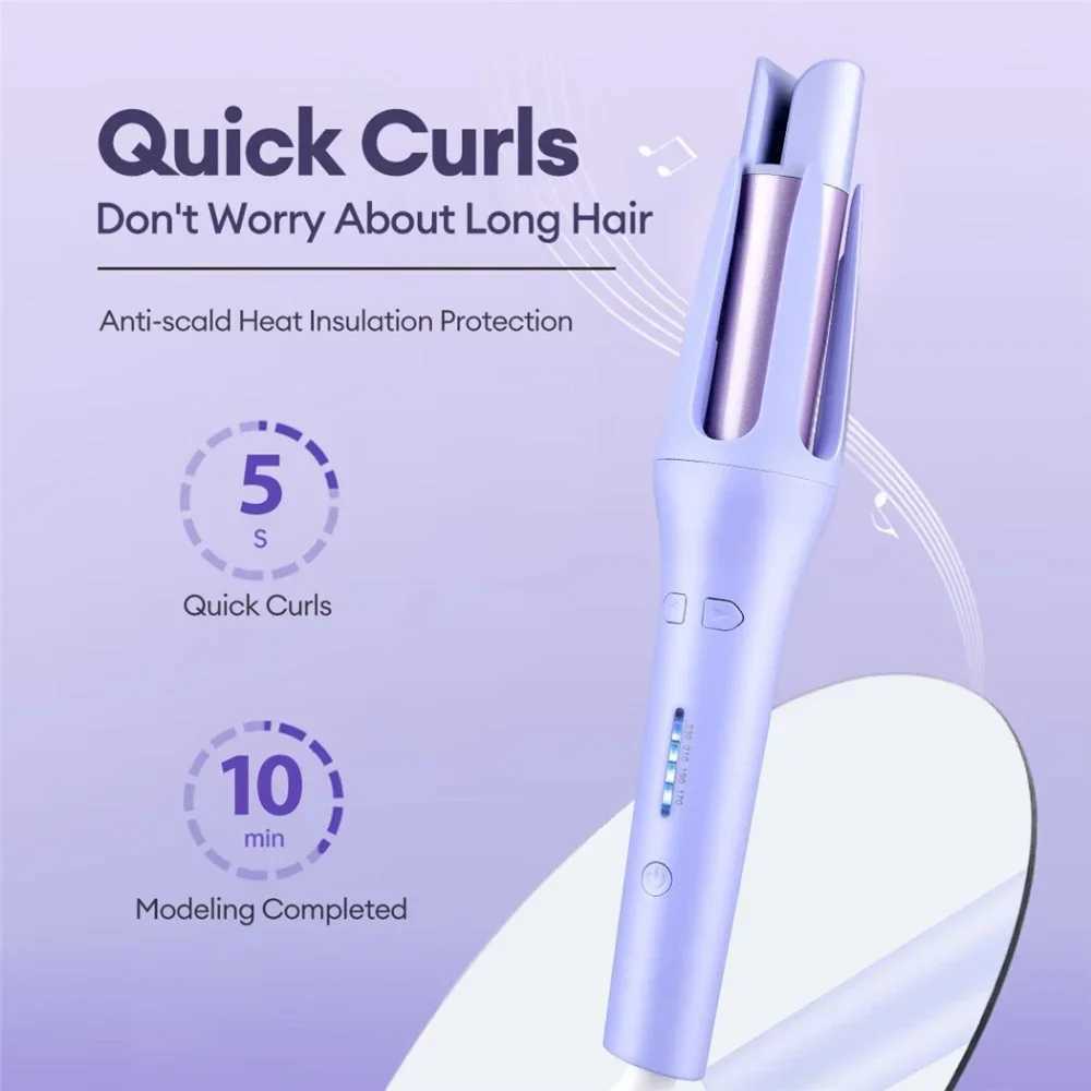 Auto Automatic Hair Curler 32MM Rotating Ceramic Hair Roller Professional Curling Iron Curling Wand Hair WaverXJ2410