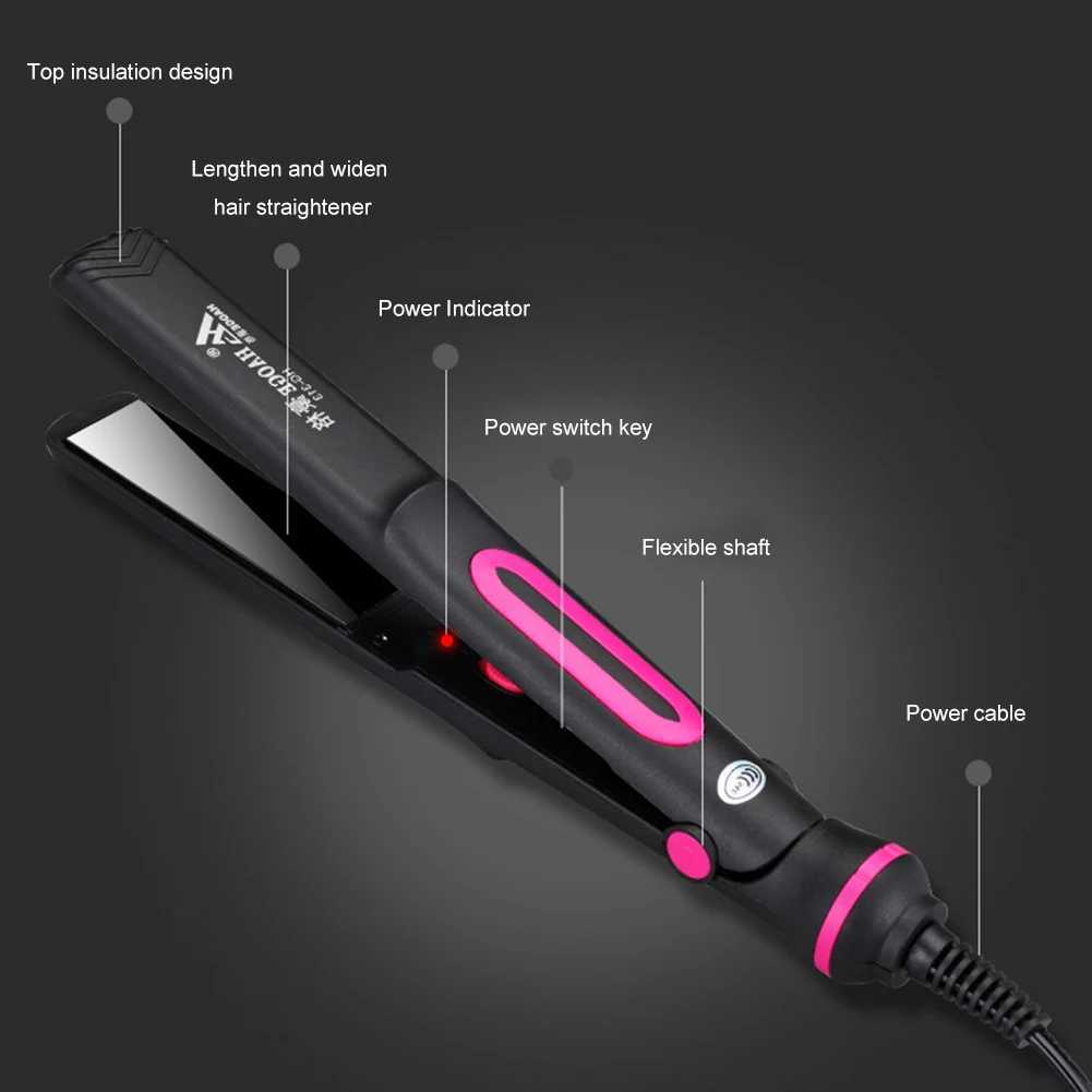 Portable 1 2 Curling In Iron Dual-Purpose Mini Hair Straightener Scald-Proof Professional Hair Waver 220V for Student DormitoryXJ2410