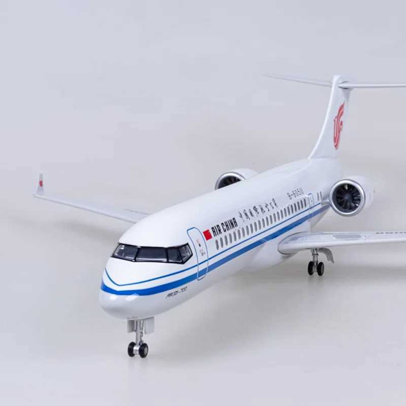 47cm 1 150 Airplane Arj21-700 Aircraft Air China Airline Landing Gears Diecast Plastic Resin Plane Model Collection Display ToysXJ241010