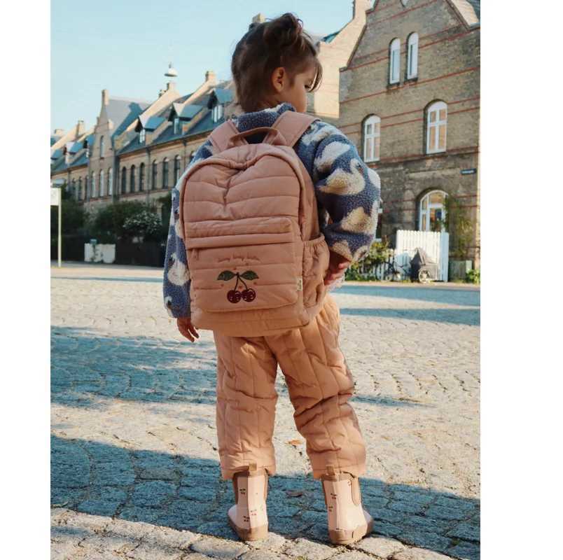Down Coat Childrens Jacket 2024 Autumn/Winter Fashion Cartoon Cashmere Girls Jacket Cotton Warm and Cute Boys Jacket Childrens Clothing H241010