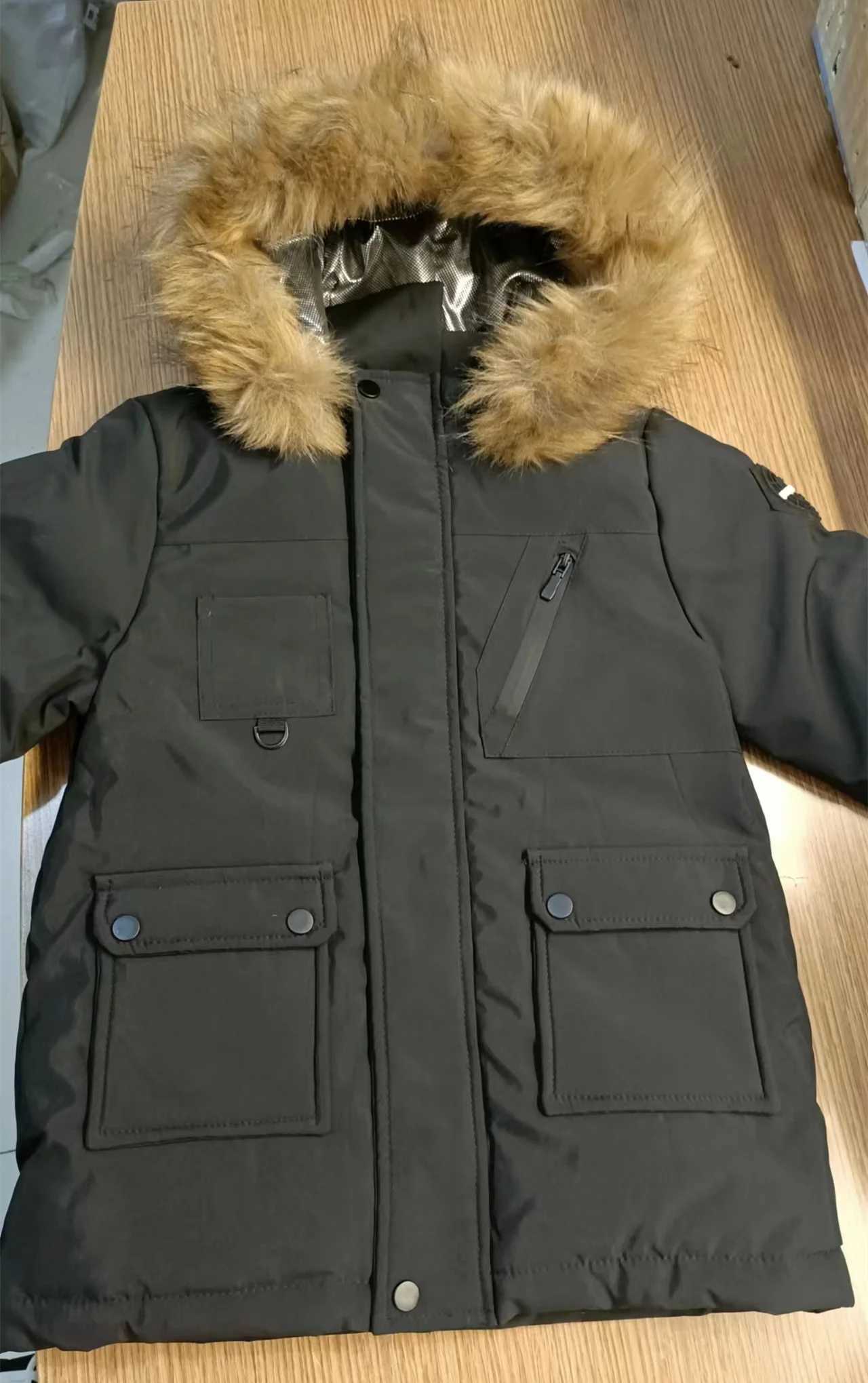 Down Coat 2024 Winter White duck down Jacket Boys Parka Thick Warm Baby Outerwear Coat 2-12 Yrs s toddler girl clothes Teenage clothing H241010
