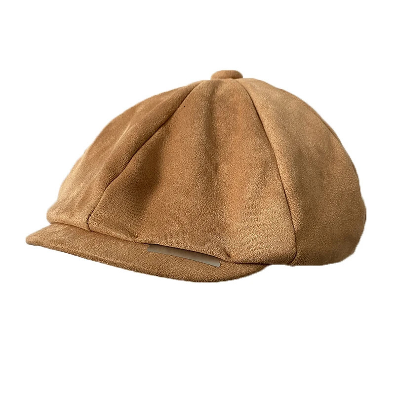 Retro mens s boy hat with blades pointed womens beret classic wool octagonal casual Gatsby flat NZ297 241009