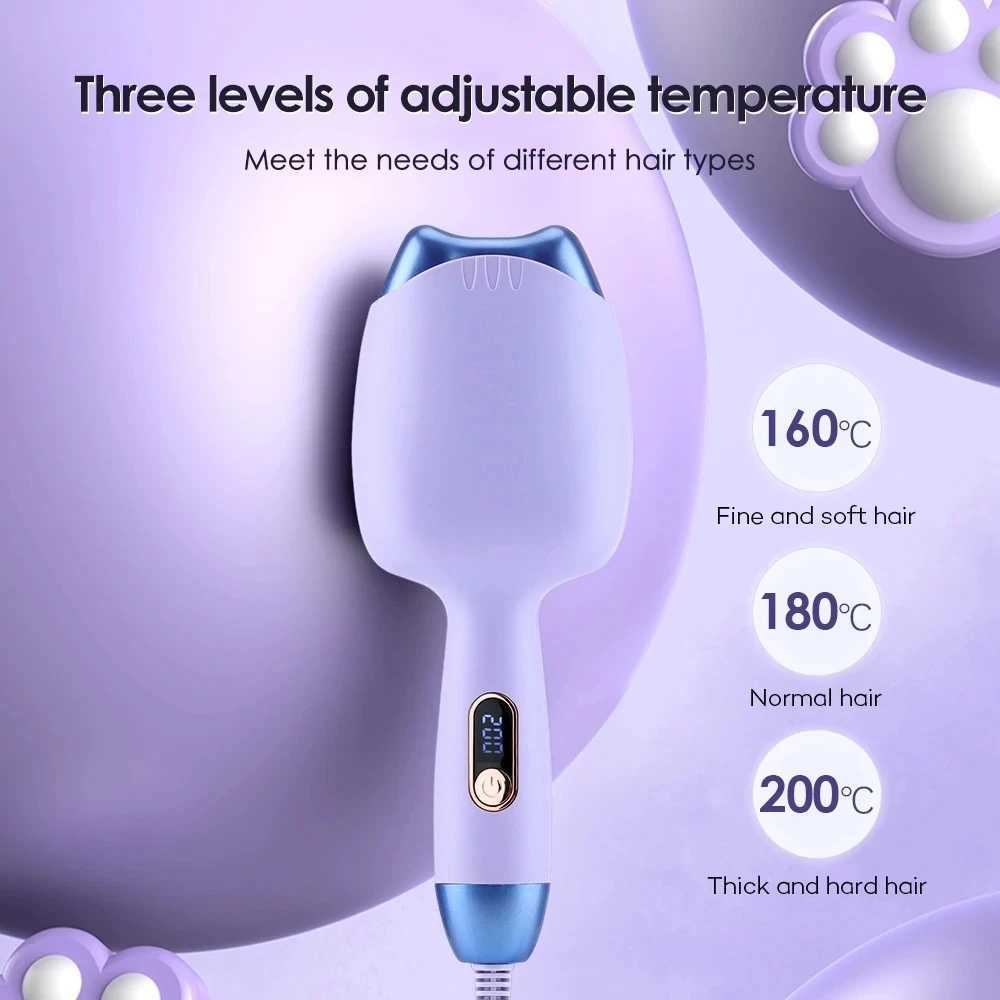 32MM Professional Hair Curler Ceramic Curling Iron Big Wave Deep Wavy Splint Egg Rolls Electric Fast Automatic Hair Roller ironXJ241010