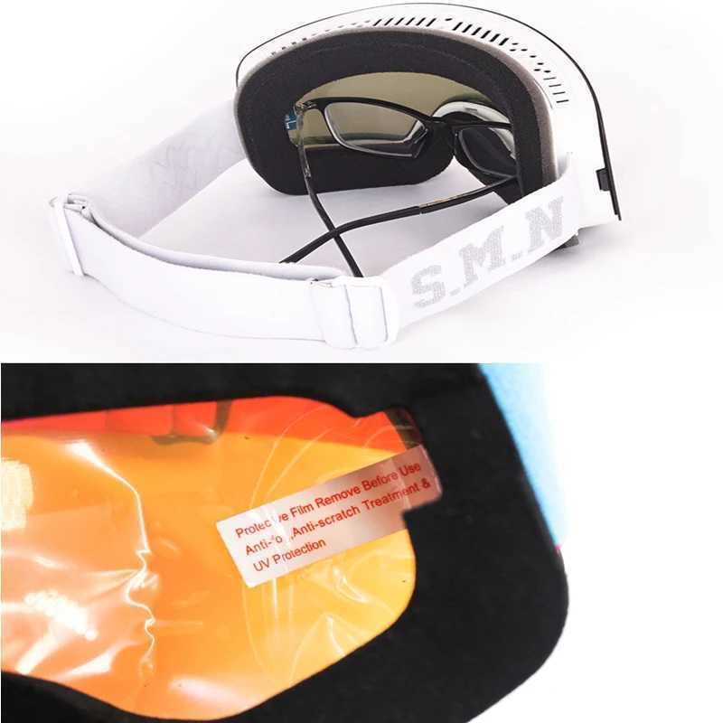 2024 Winter Sunglasses Womens Skiing Eyes Mens Outdoor Sports Skiing Goggles Windproof and Snowproof Integrated Molding for Girls CL241010