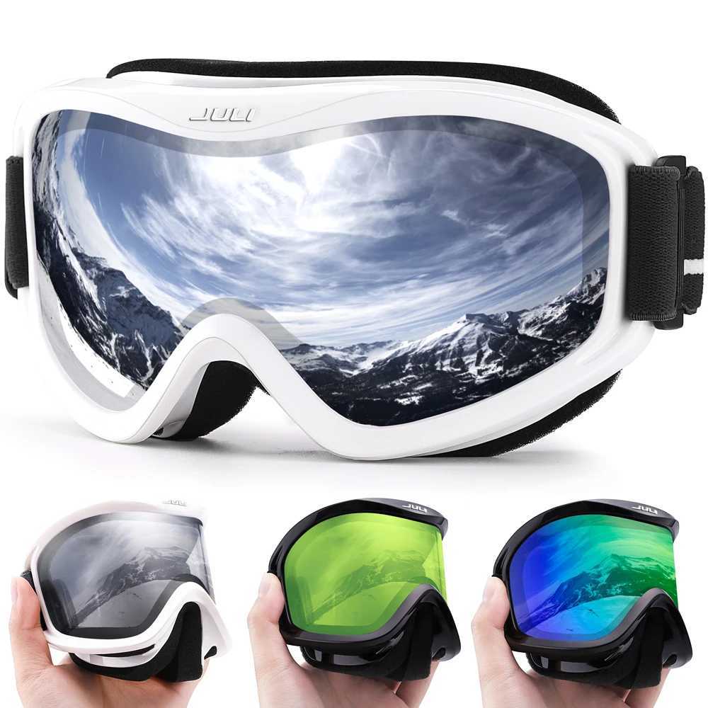 MAXJULI brand professional ski goggles double-layer lens anti fog UV400 ski goggles mens ski goggles CL241010