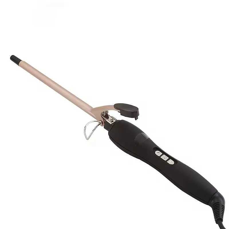 Mini Hair Curler 9mm Curling Iron Professional Curly Tongs Small Diameter Curlers Ceramic Hair Curlers Womans 50W Curling WandXJ241010