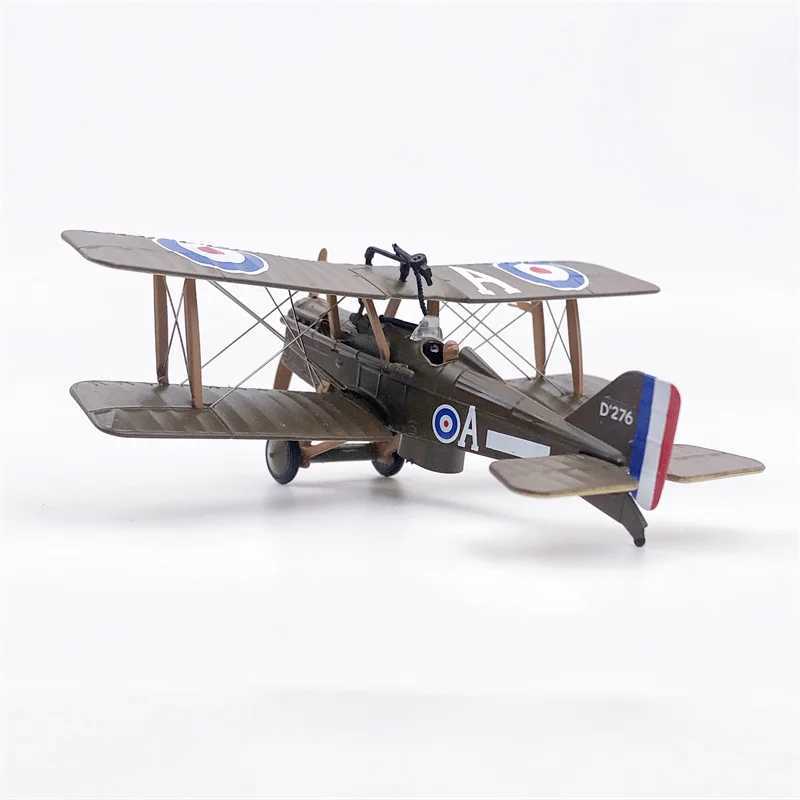 1 72 Scale Red Baron SE.5a Spade Bristol Bulldog Biplane Propeller Fighter Diecast Metal Airplane Plane Aircraft Model ToyXJ241010