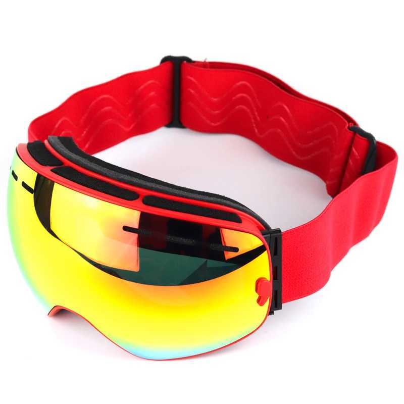 BOLLFO brand ski goggles double-layer UV400 anti fog ski goggles mens ski goggles CL241010