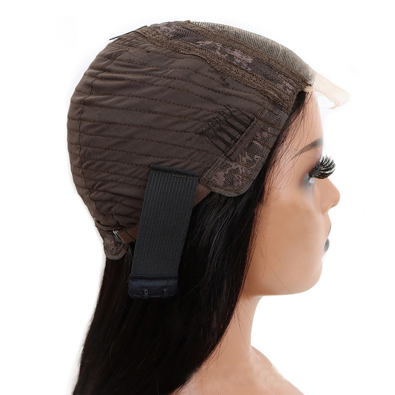 HD 4X4 Lace Closure Wig Brazilian 100% Human Hair Silky Straight Malaysian Virgin Hair Lace Wigs Free Part