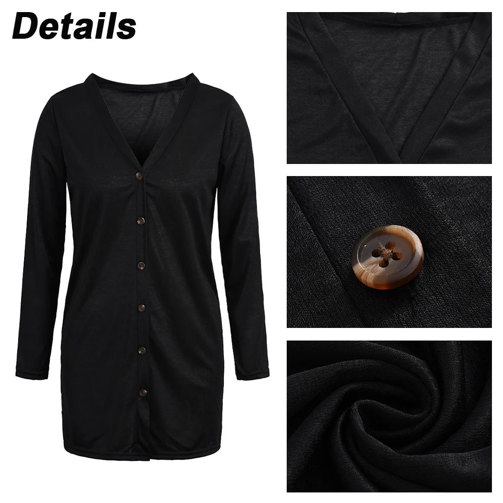 Womens Clothing Long Solid Color Casual Long Sleeve Cardigan 2024 Spring Summer Top Fashion Korean Outerwear Elegant Female Y2K 241010