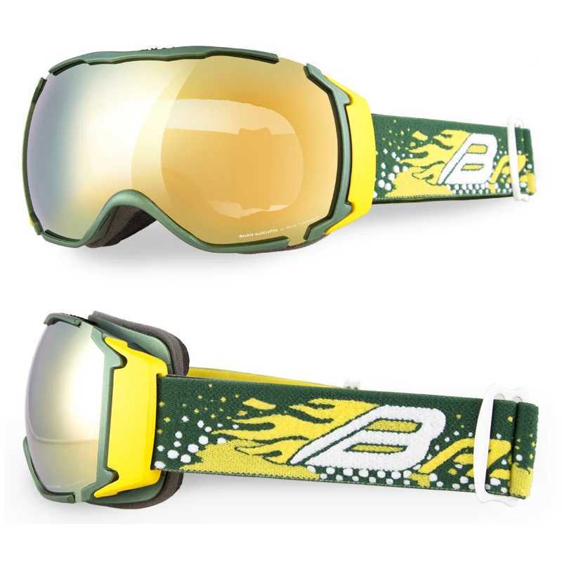 Winter dual lens womens snow glasses anti fog womens skiing goggles mountain mens motorcycle glasses magnetic sports glasses CL241010