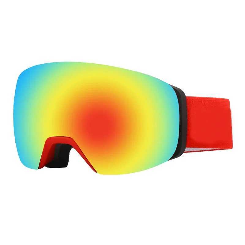 OEM Your Brand Anti Snowblindness Suitable Custom Designer Ski Goggles CL241010