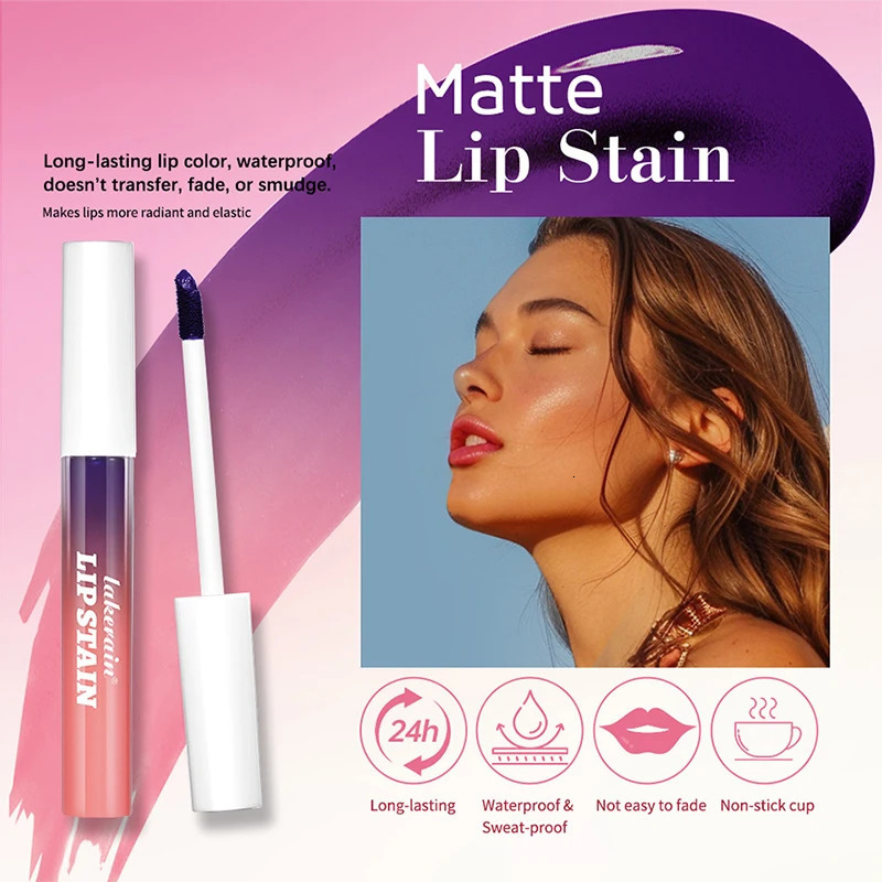 Lip Stain Peel Off And Reveal Long Lasting Waterproof Pink Tint Transfer Proof Natural Tear Gloss 241008