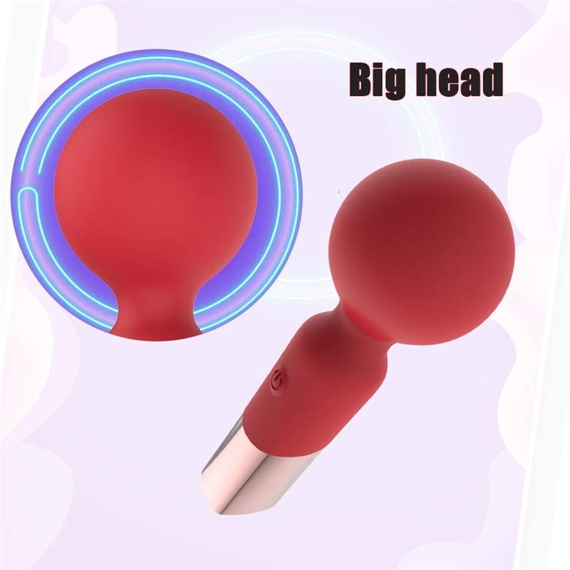 Powerful Mini AV Stick Vibrators for Women 10 Speeds Clit Vibrator Sex Toys for Woman Female Clitoris Stimulator Erotic Product 240914