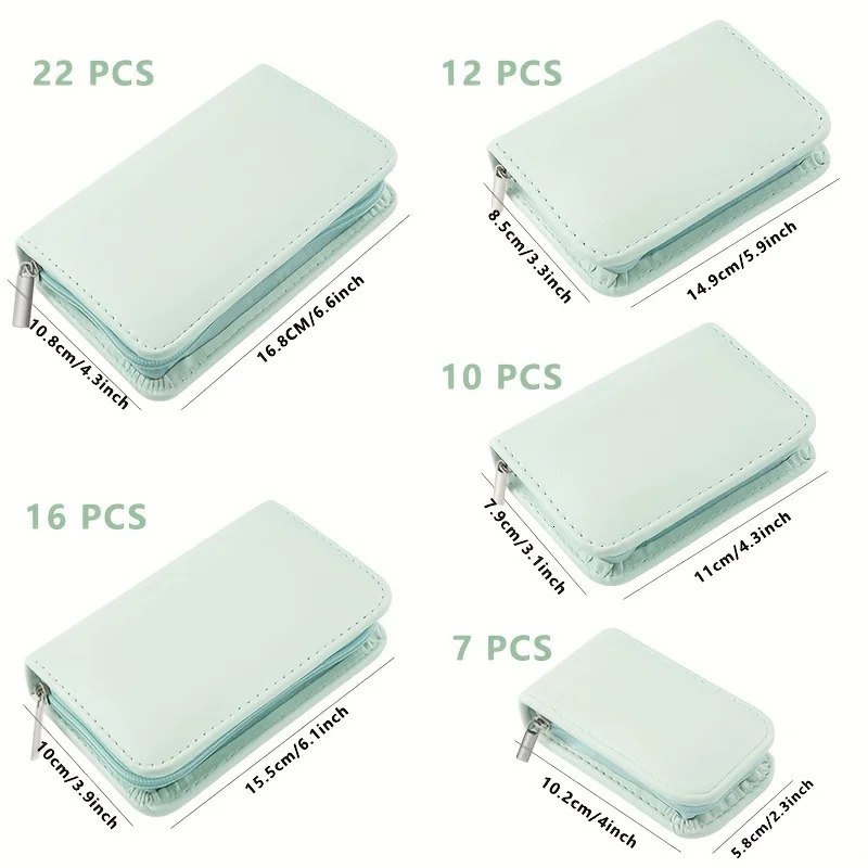 light green 7-22 pieces/set manual kit high-quality steel multifunctional professional nail trimmer cutting foot care tool 240927
