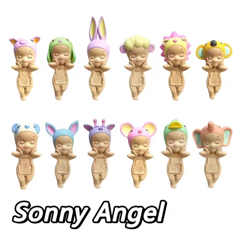 Sonny Angel Dolls Series Kawai Hippy Cartoon Surprise Pack Mystery Childrens Toys Random Toys 071