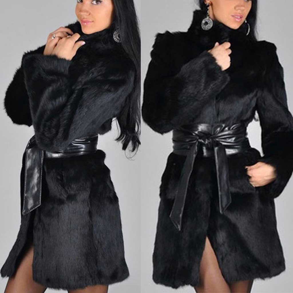 Winter Jackets For Women 2023 Solid Long Sleeve Fur Neck Zipper Pockets Coat Jacket Korean Reviews Many Clothes Woman Clothing