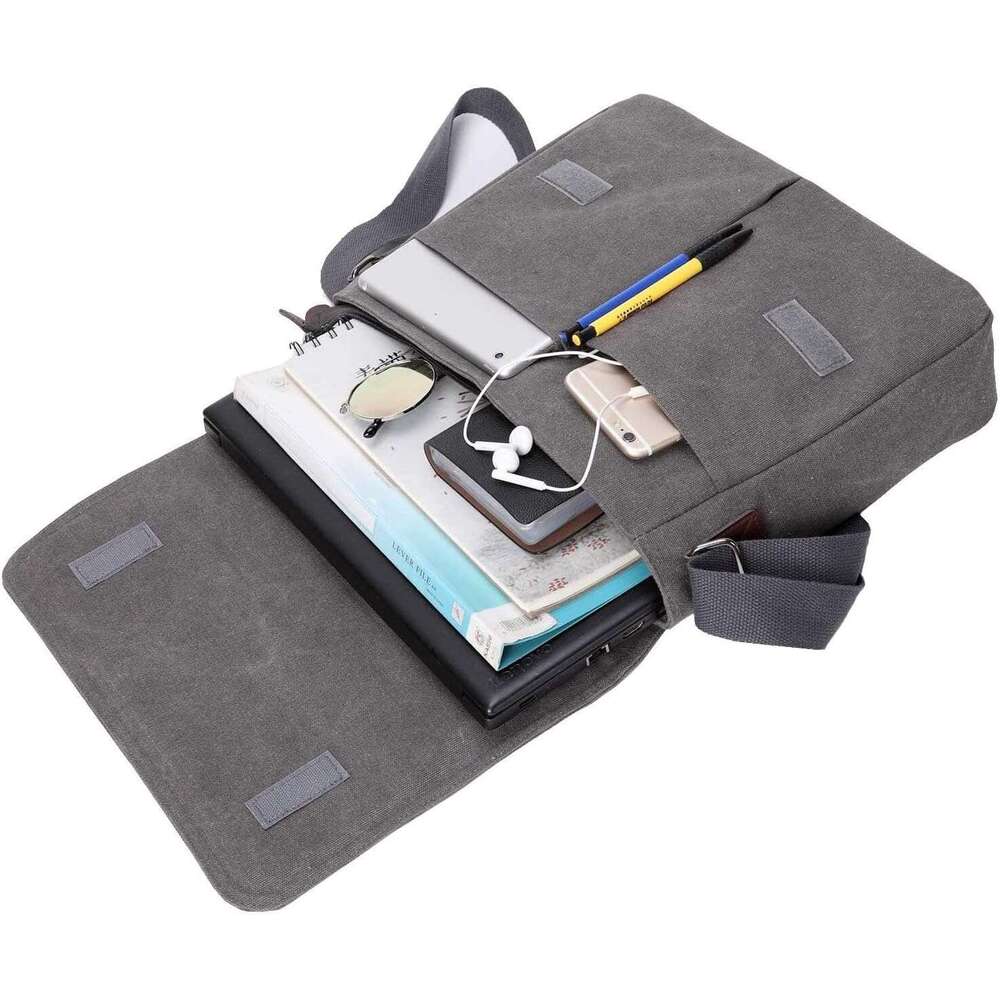 Messenger Canvas Small Bag Vintage Shoulder Everyday Purse Crossbody bag for men women wo