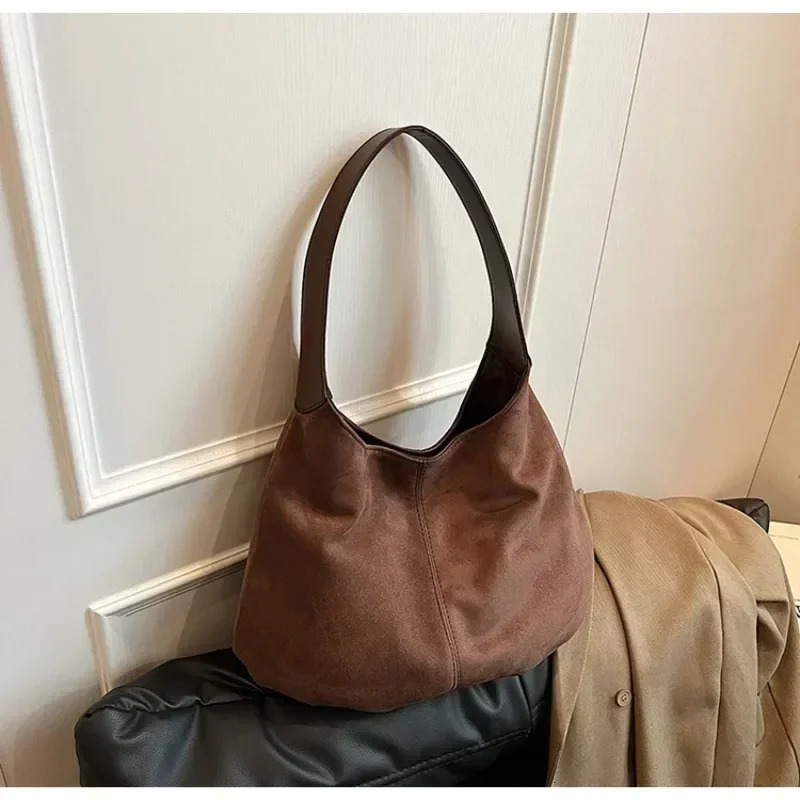Handbags for Autumn/Winter Shoulder Bag Large Capacity Student Classroom Bag 241008