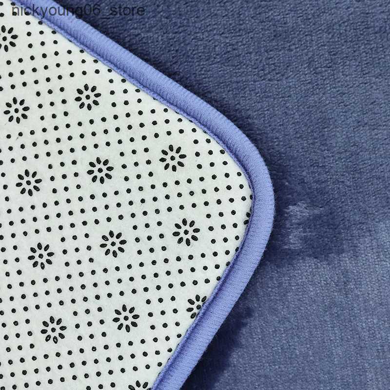 Non-Slip Bath Mats Three Piece Toilet Bath Floor Mat Shower Mat Bath Absorbent Mat Non Slip Carpet Soft and Comfortable Laundry Room. L240910