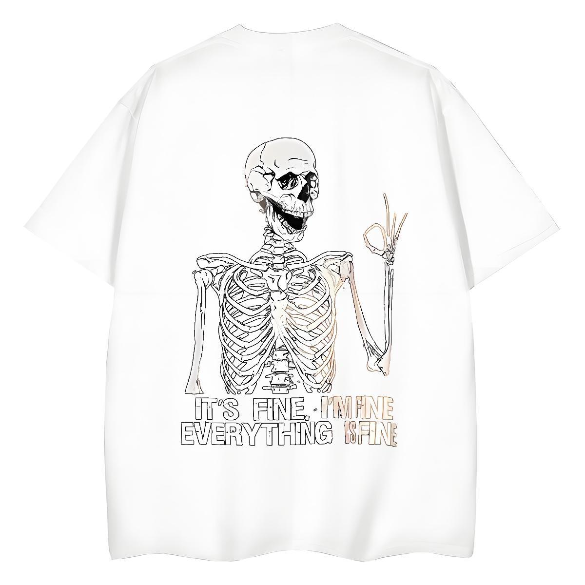 TOP Quality T-Shirts for Women 230g Pure Cotton Breathable High Street Hip Hop ok Woman Tshirt Designer Nice Cartoon Printing L-4XL Tops