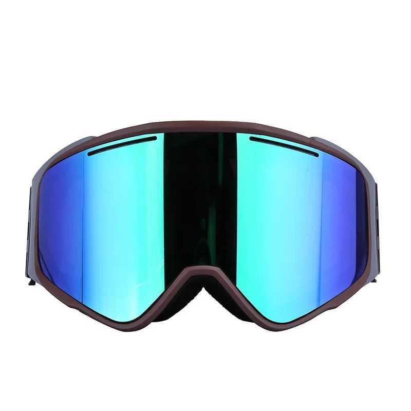 Ski goggles REVO coated cylindrical magnet mens card Myopia glasses anti fog double-layer glasses womens ski goggles CL241010