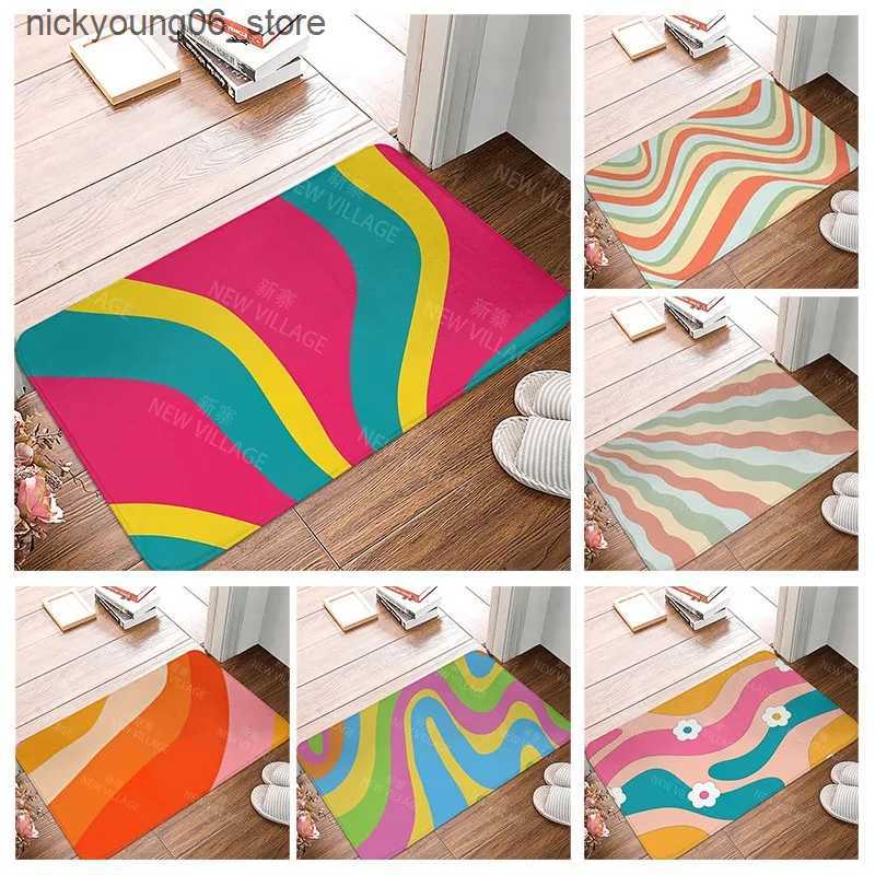 Non-Slip Bath Mats Anti-slip Bath Mat Bathroom Small Rug Shower Mat Home Decor Door Mat Kitchen Mat Bedroom Entrance Room Mats Floor Carpet Nordic L24