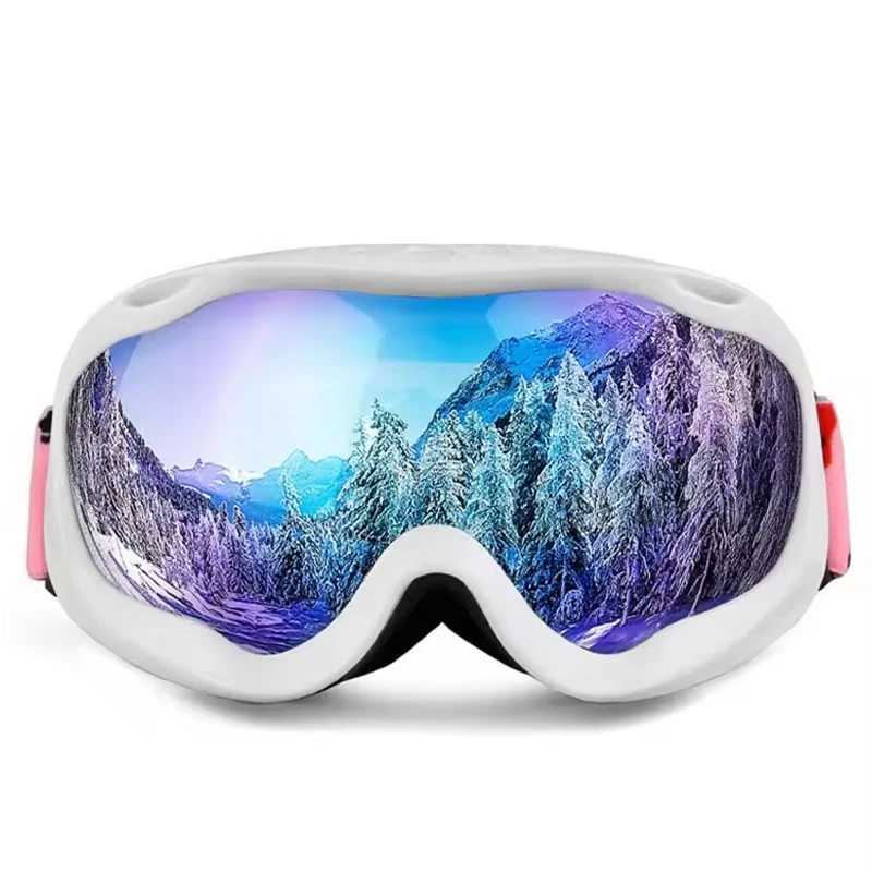 Professional ski goggles double-sided anti fog lens medium size adolescent and adult goggles CL241010