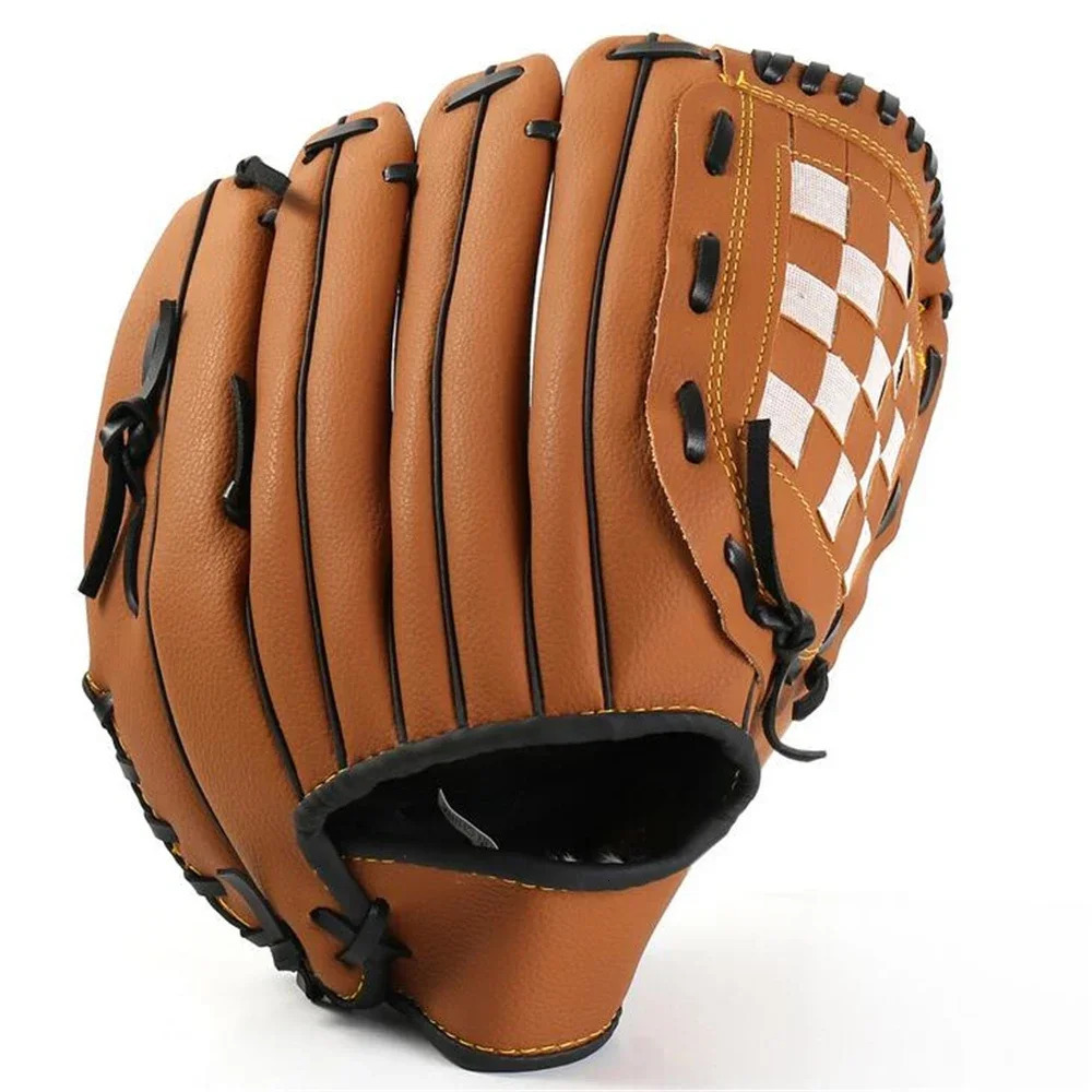 Outdoor Sport Baseball Glove Catcher Baseball Softball Training Practice Equipment Left Hand For KidsTeenagersAdults 241010