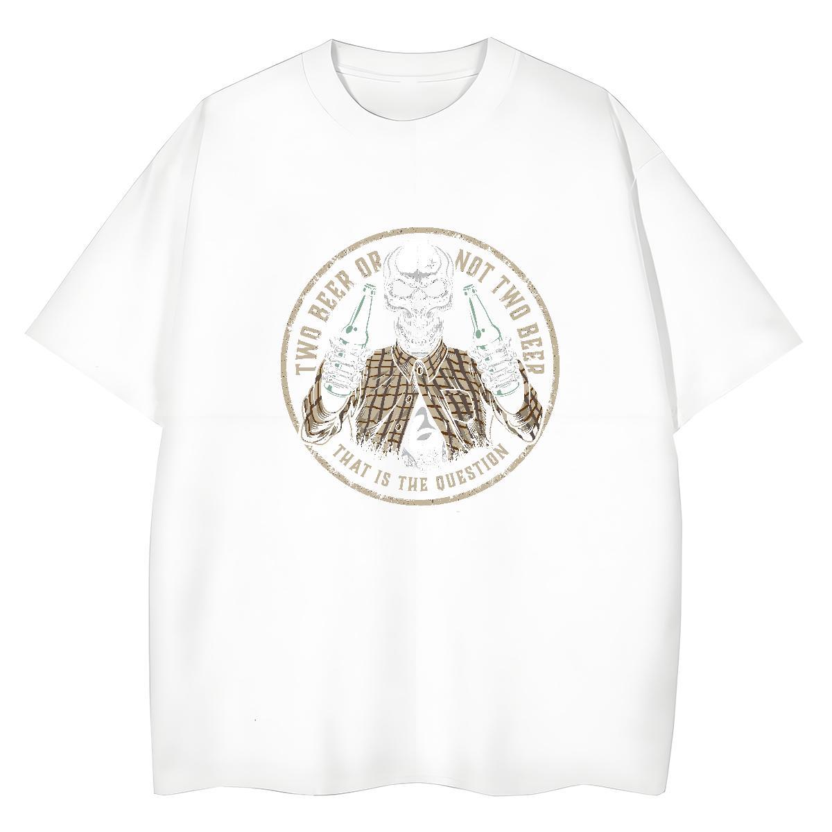 Designer Women T Shirts 100% Cotton 230g Comfortable Street skull Couples T Shirts 5A Custom Cartoon Wear