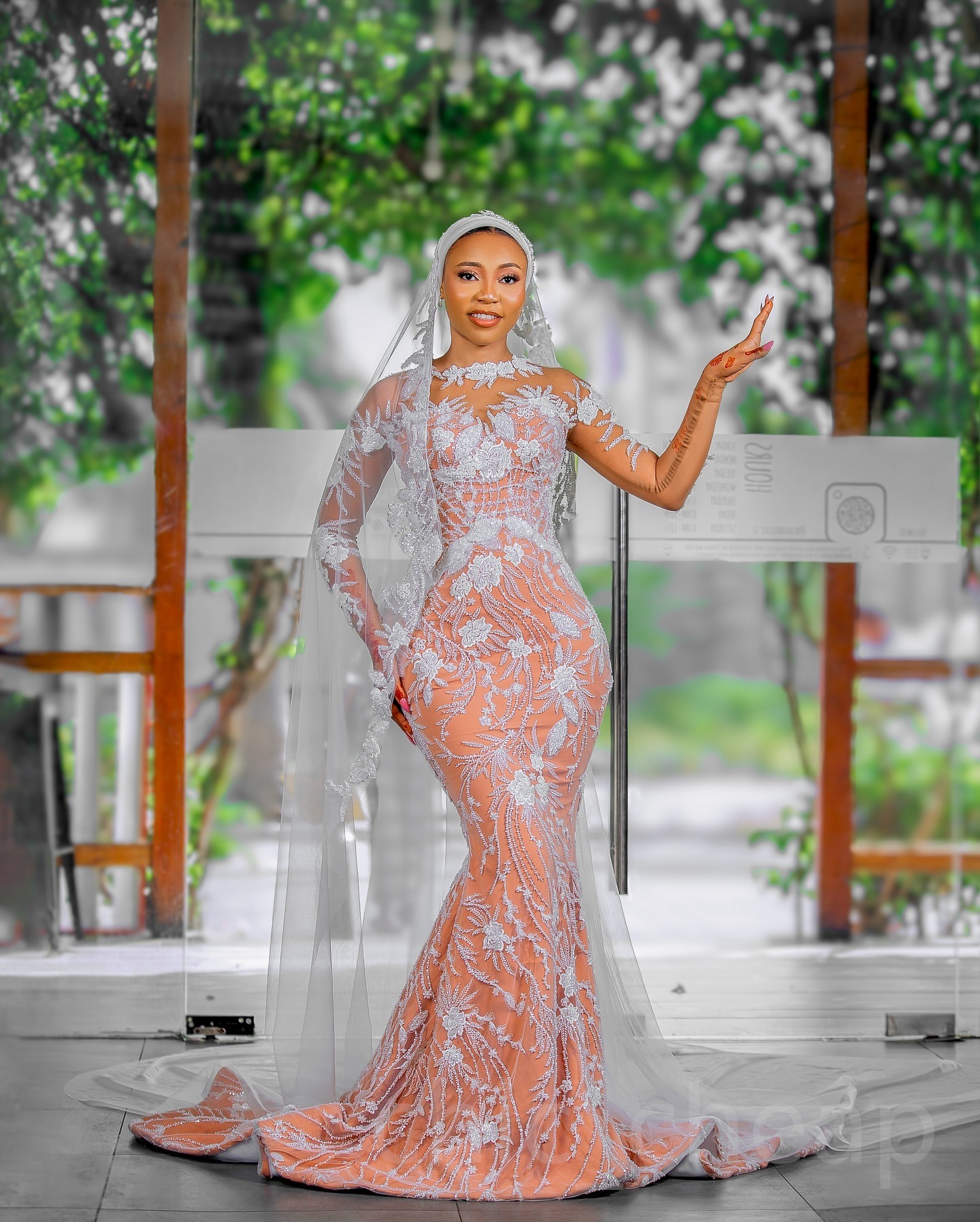 Aso Arabic Ebi Plus Size Off White Illusion Mermaid Wedding Dresses Lacefull Beaded Full Sleeves Vintage Elegant Bridal Gowns Dress ZJ