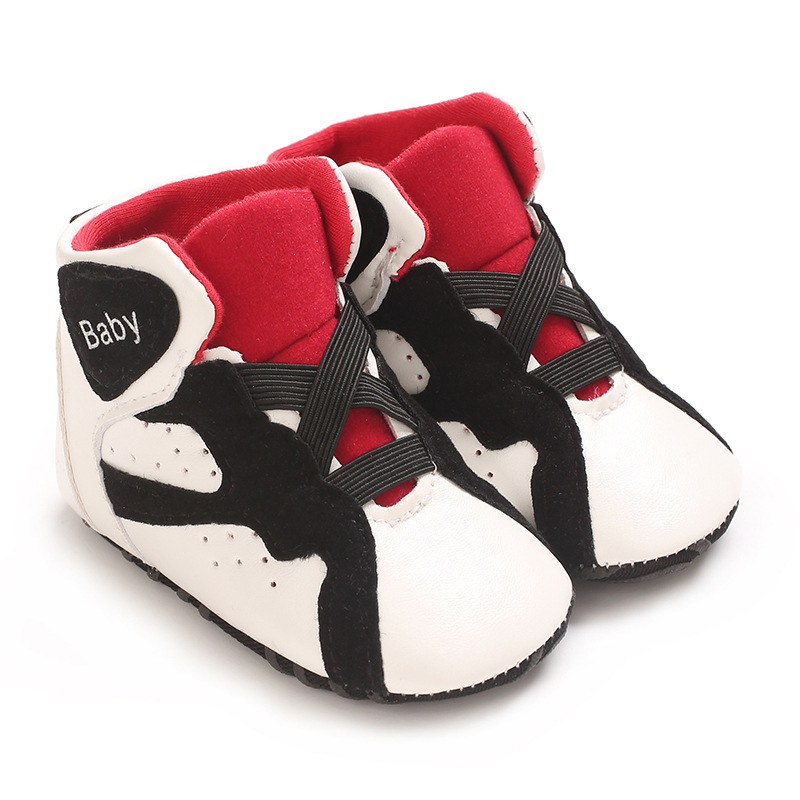 Fashion High Top Baby Shoes Boys Girls Infant Basketball Shoes cutefeet Sport Shoes Sneakers Casual Anti slip First Step Shoes Toddler 0-18M