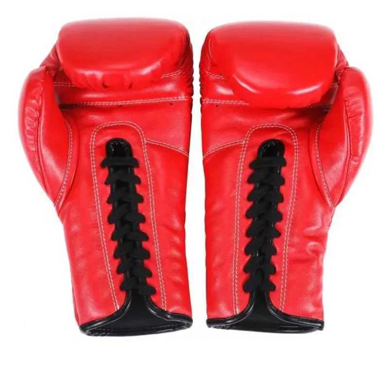 14oz MMA Mens Boxing Gloves Womens Professional Sanda Boxing Gloves Muay Thai Gloves Taekwondo Training Equipment W241010
