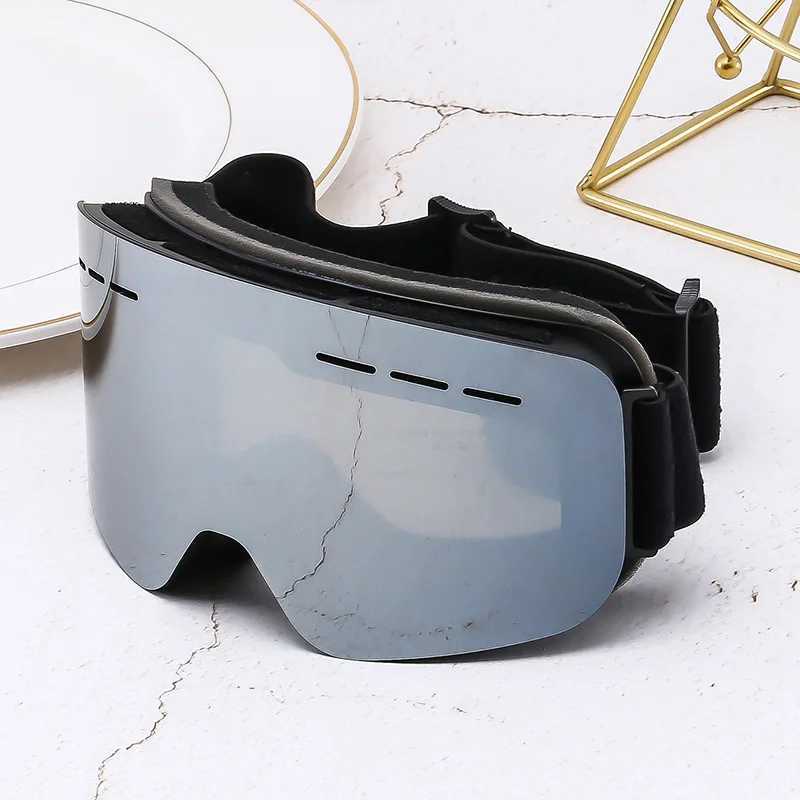 Winter skiing goggles double-layer anti fog skiing goggles UV400 motorcycle windproof and dustproof goggles CL241010