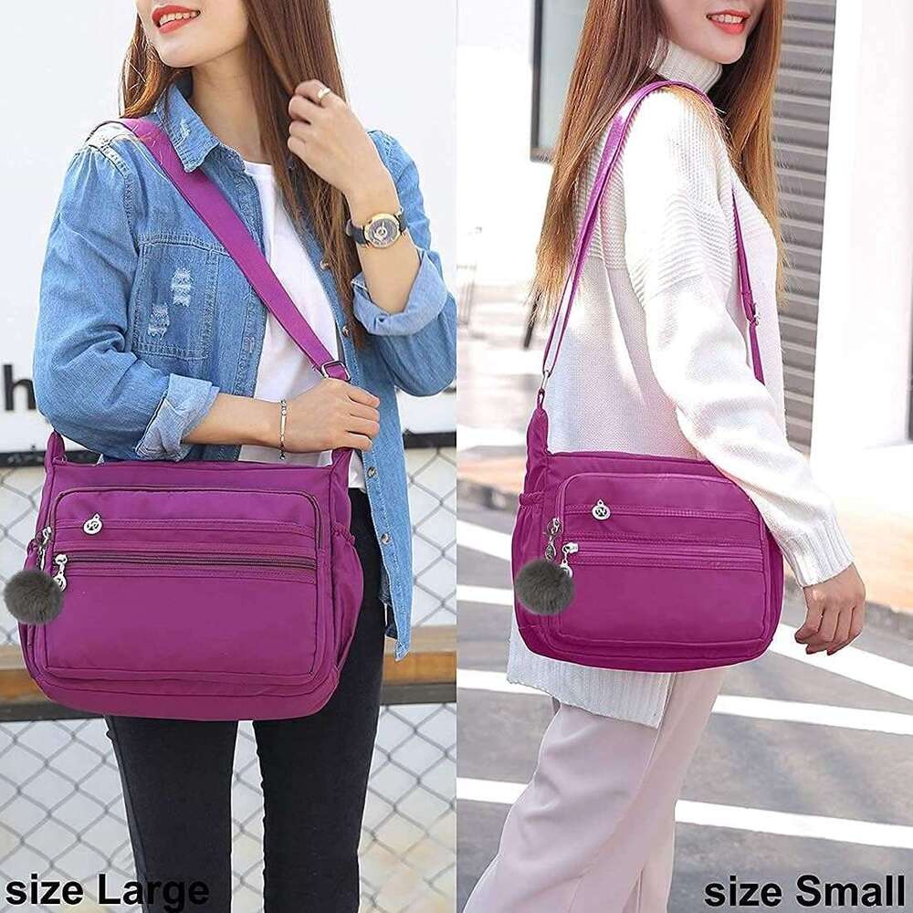 Women's Shoulder Bags with RFID Anti Thief Pocket Casual Handbag Travel Bag Messenger CrossBody Purse for Women