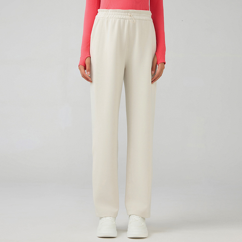 Autumn winter casual sports that cover the skin make you look slimmer, elastic drawstring with high waist wide legs, long pants and sweatpants DAW167