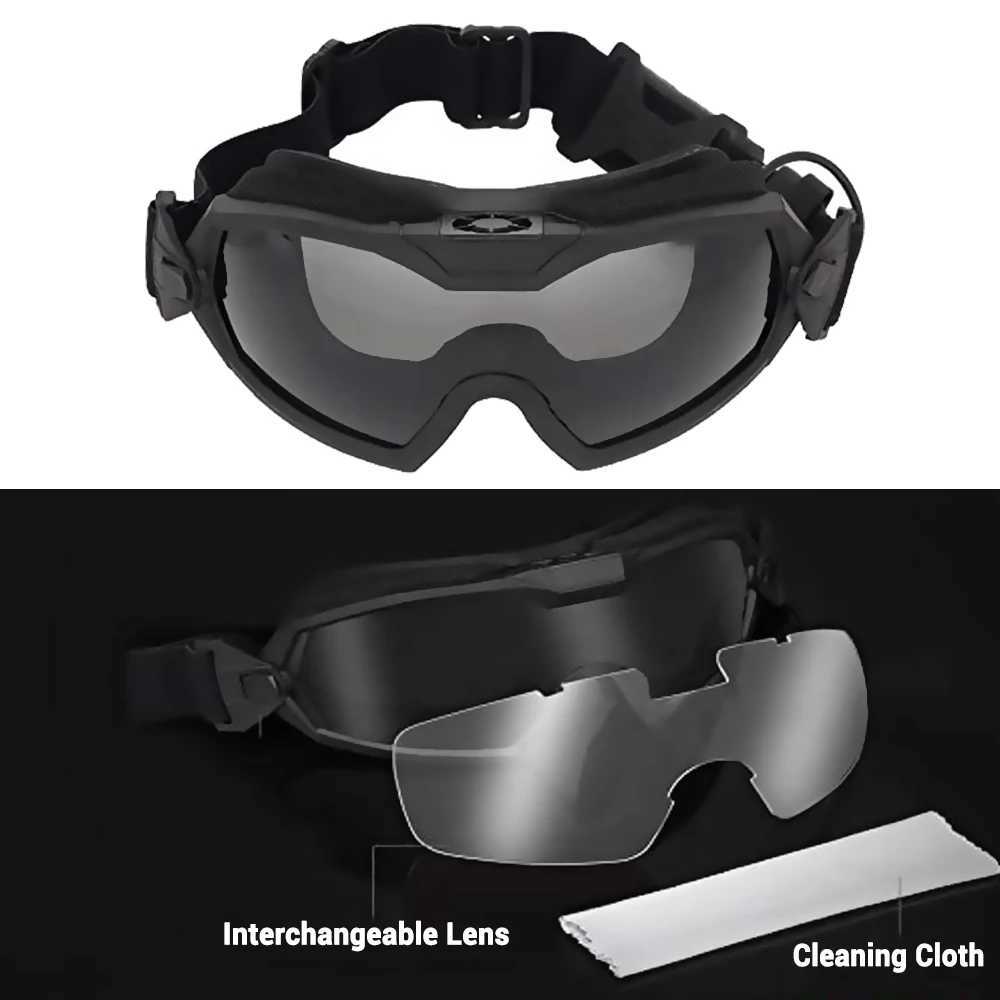 FMA Airsoft regulator goggles with fan updated version anti fog tactical goggles Airsoft paintball safety goggles CL241010